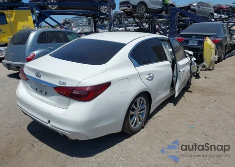 2018 Infiniti Q50 2.0T Pure из США, поврежденный, VIN JN1CV7AP6JM240606